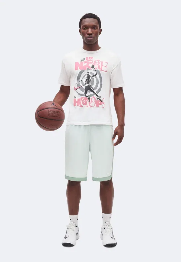 Шорты баскетбольные Dna acd short Nike Performance, Barely Green, Steam, White, белый/зеленый — фото 2