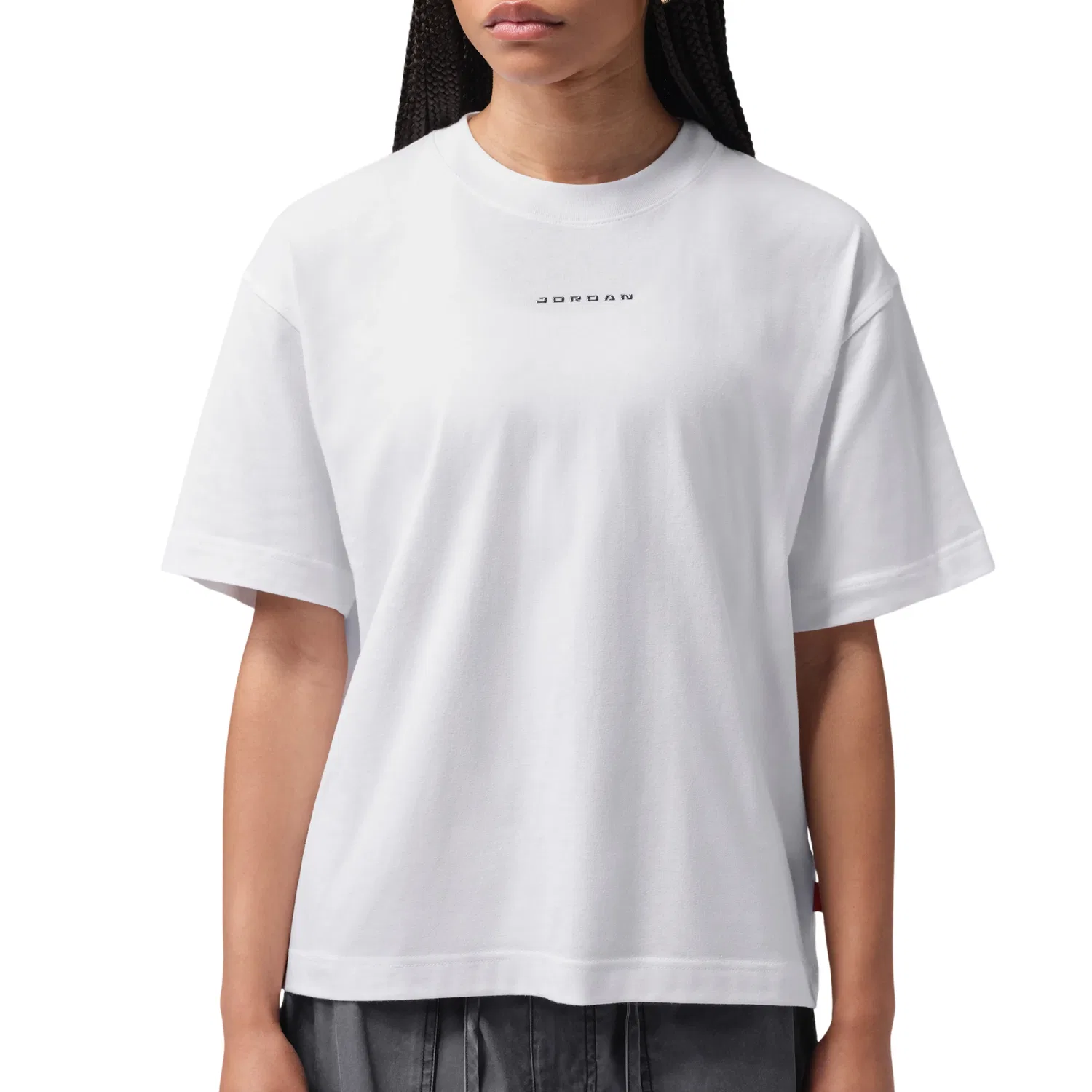 Женская футболка Air Jordan Flight Girlfriend Graphic T-Shirt 'White' Jordan, белый — фото 2