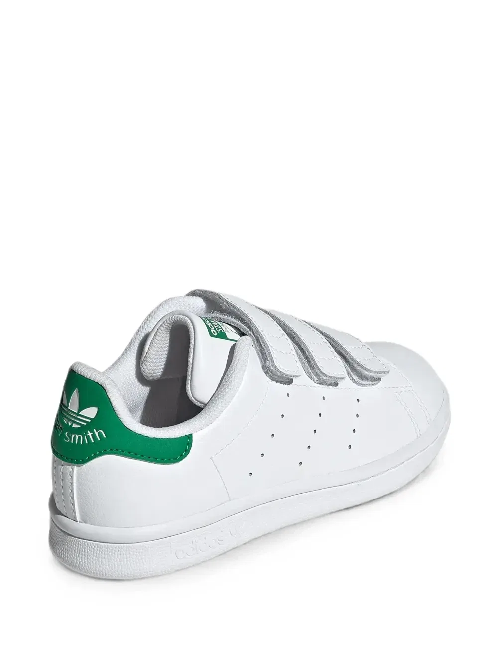 Кроссовки Stan Smith на липучках Adidas Kids, белый — фото 2