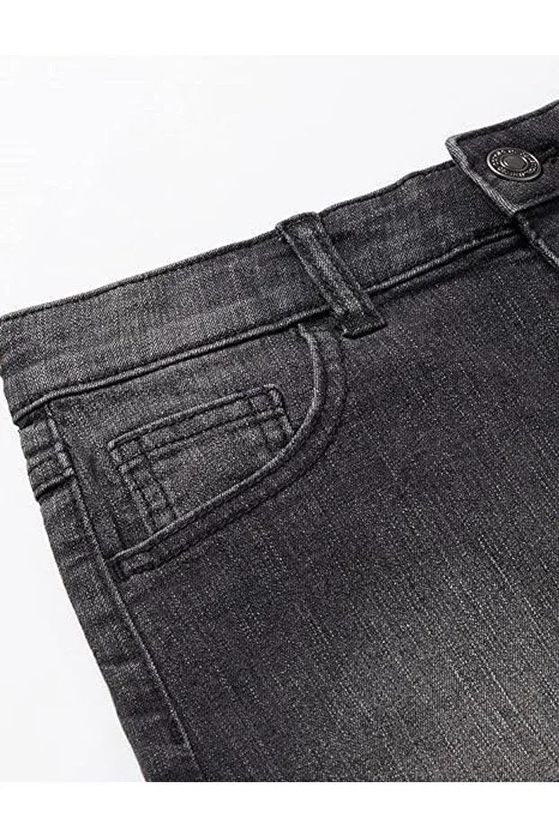 Детские шорты для девочек джинсовые Benetton, Black