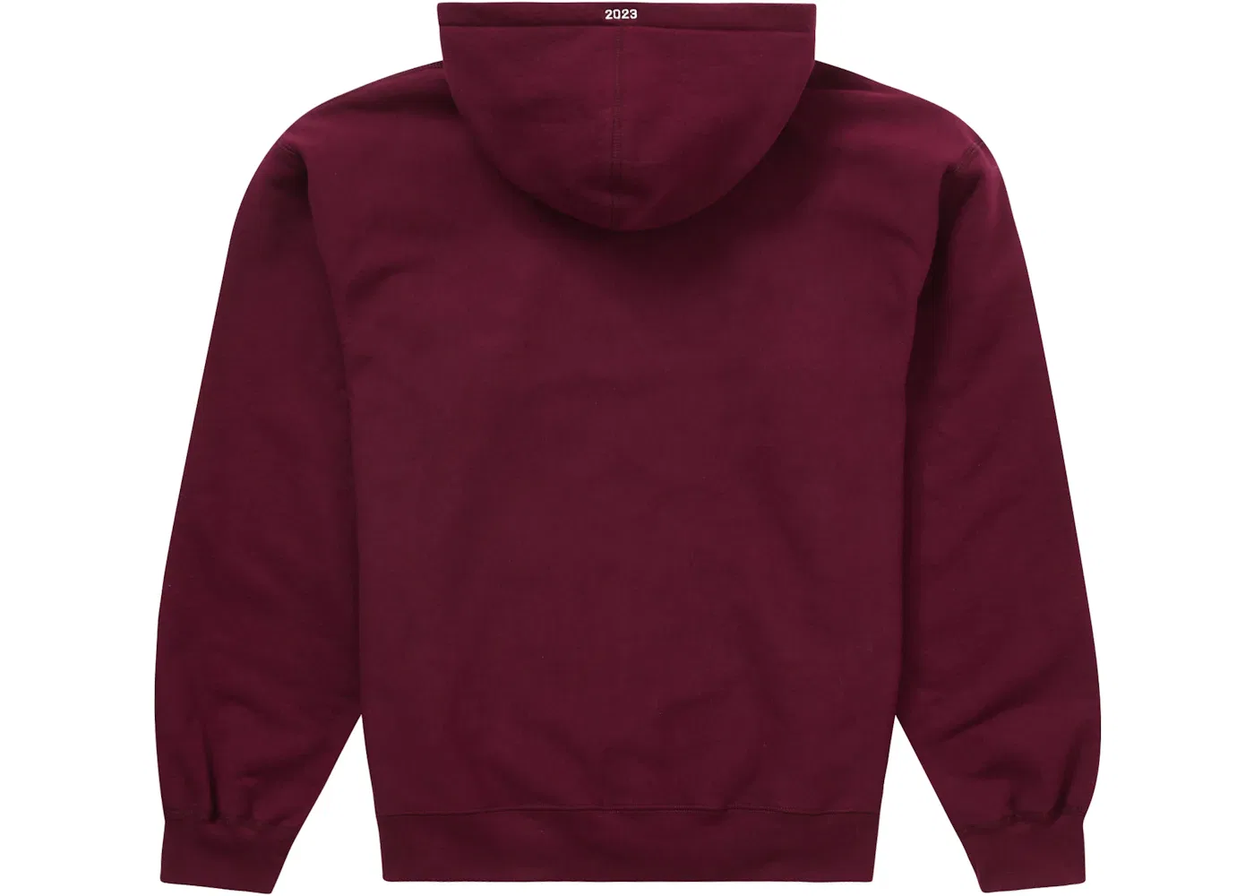 Мужская худи Supreme Motion Logo Hooded Sweatshirt (SS23), Burgundy — фото 2