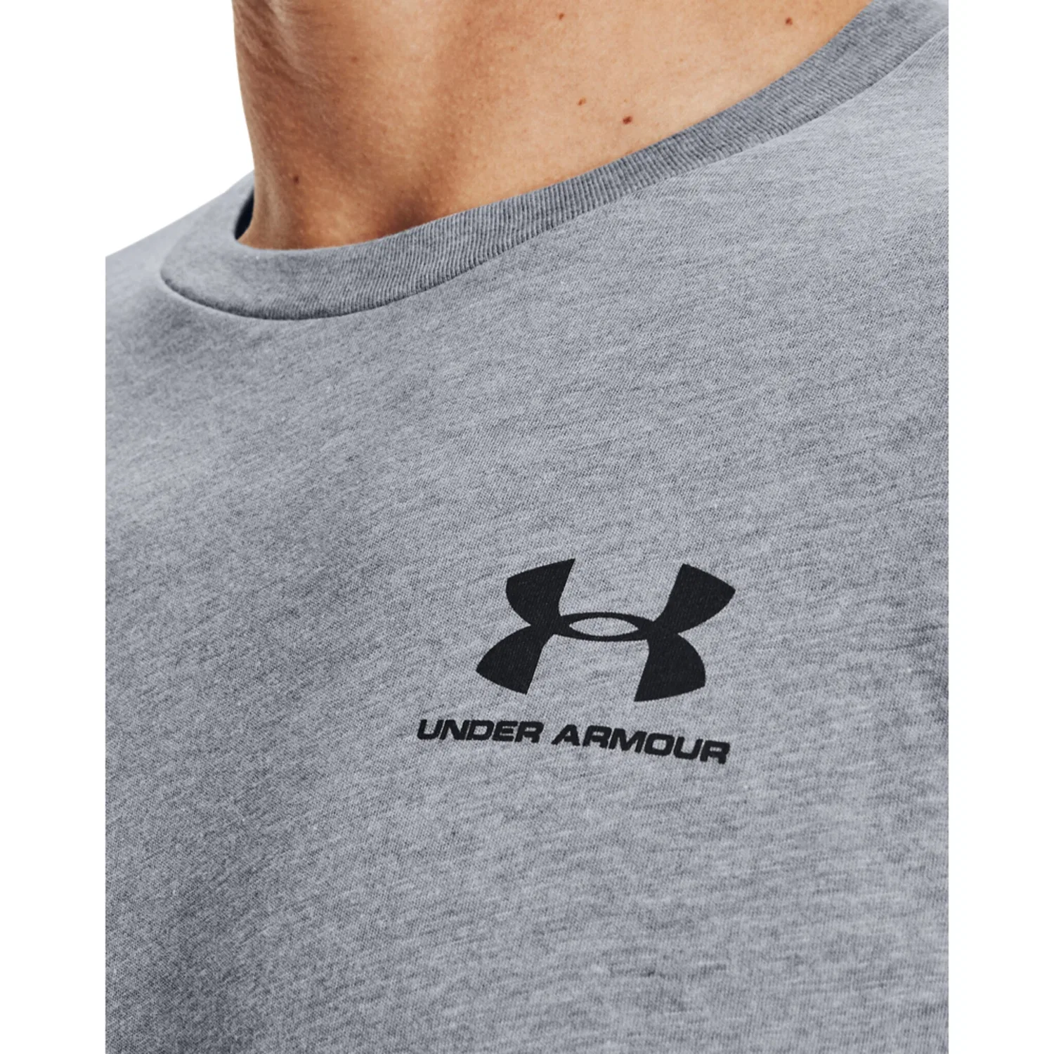 Детская футболка с коротким рукавом Under Armour, Gray — фото 4