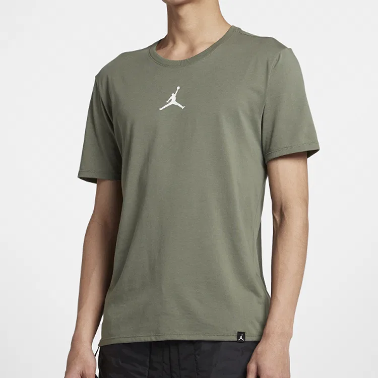 Мужская футболка Jordan Antique Moss Green — фото 2