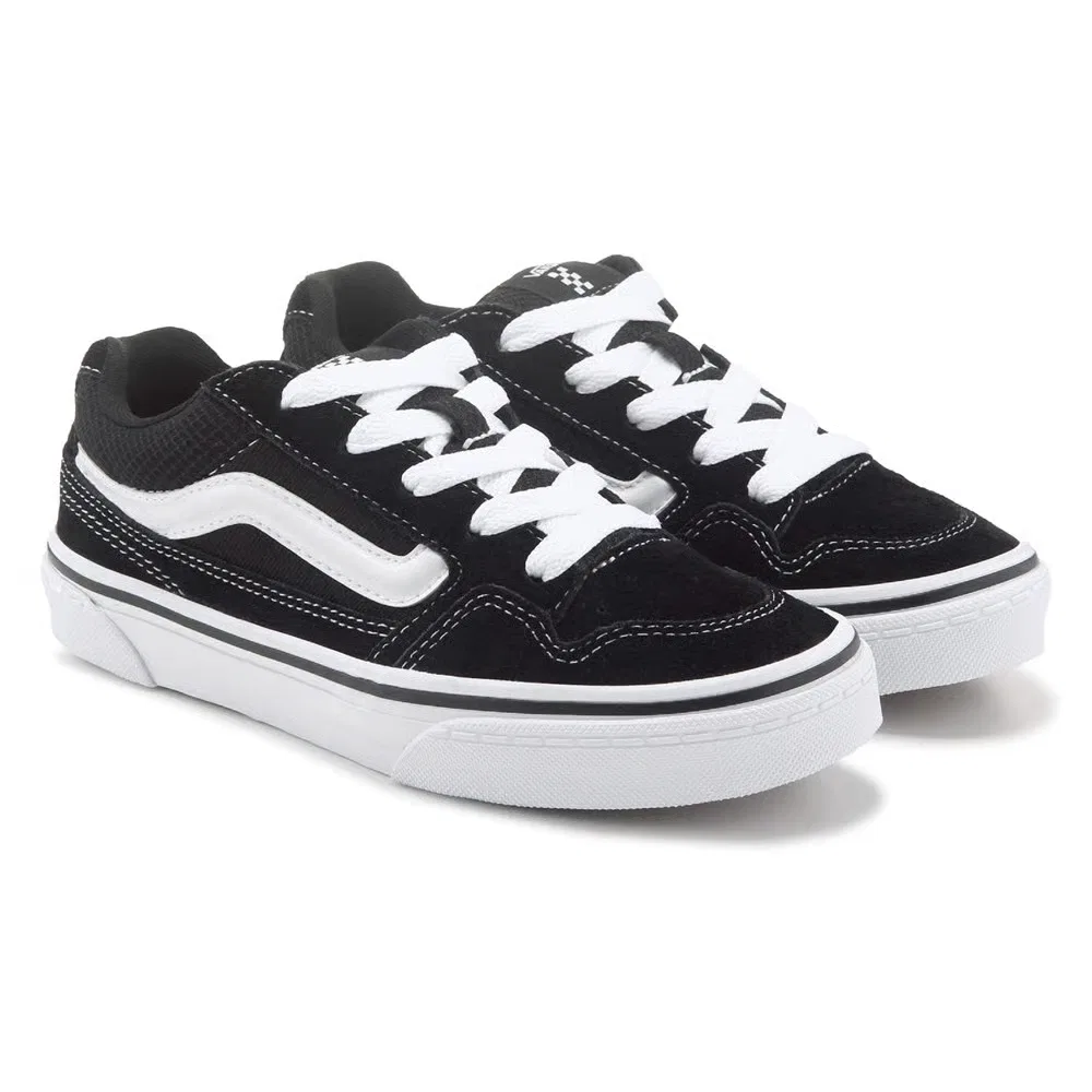 Детские скейтерские кроссовки Caldrone Vans, Black/White