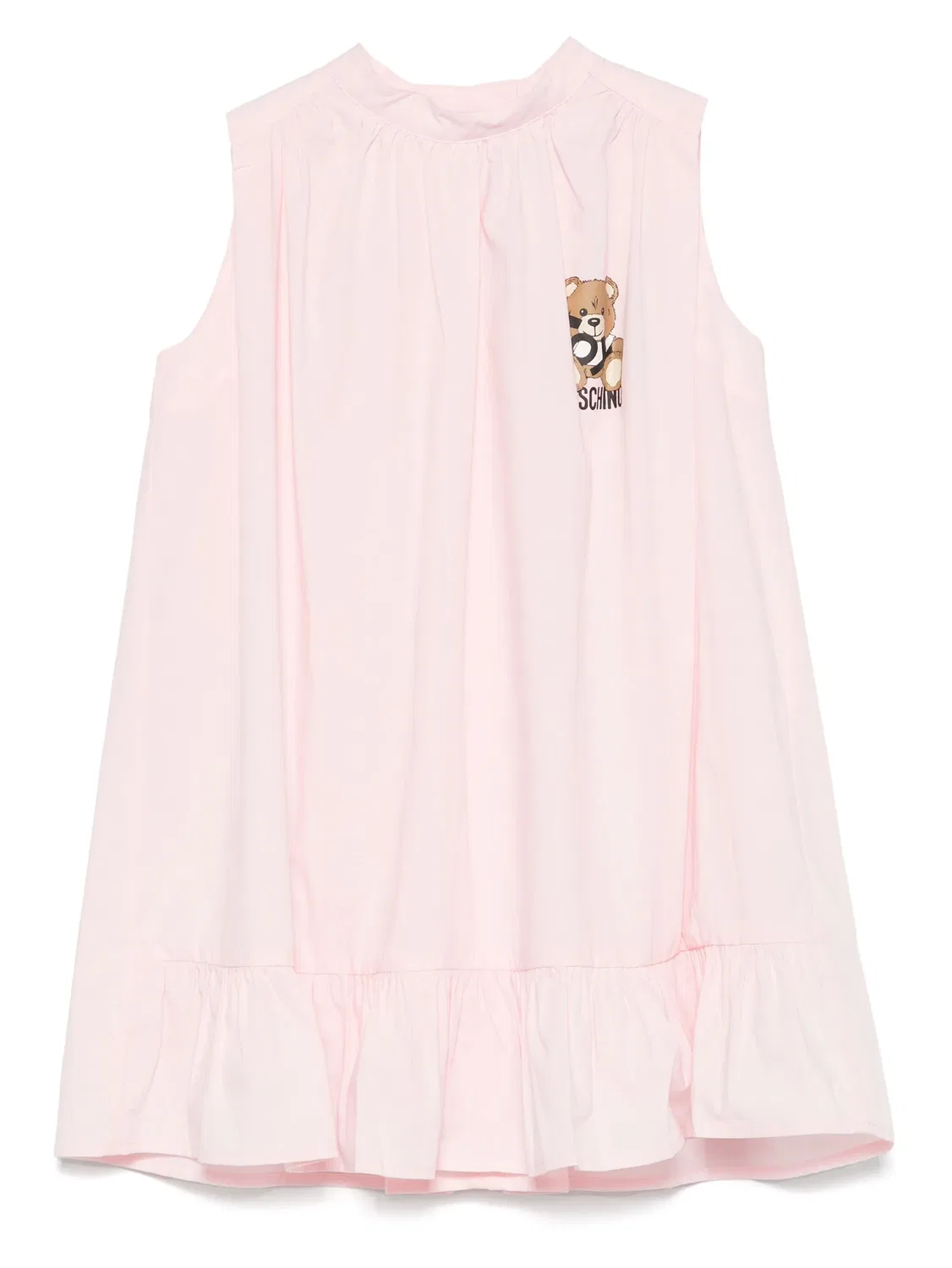 Платье с принтом медвежонка Moschino, розовый