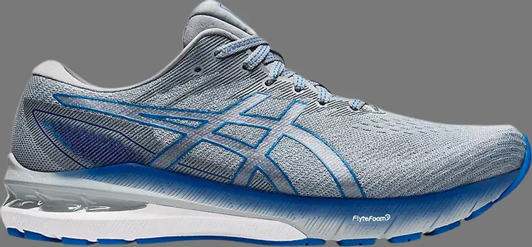 

Кроссовки gt 2000 10 'sheet rock electric blue' Asics, серый