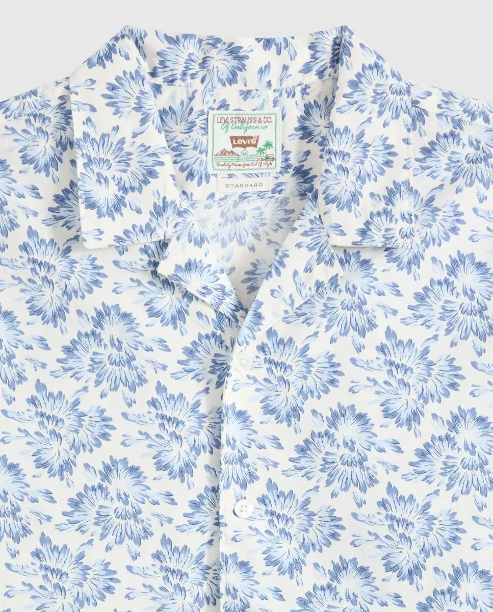 Мужская рубашка с коротким рукавом с принтом Levi's, Multicolor
