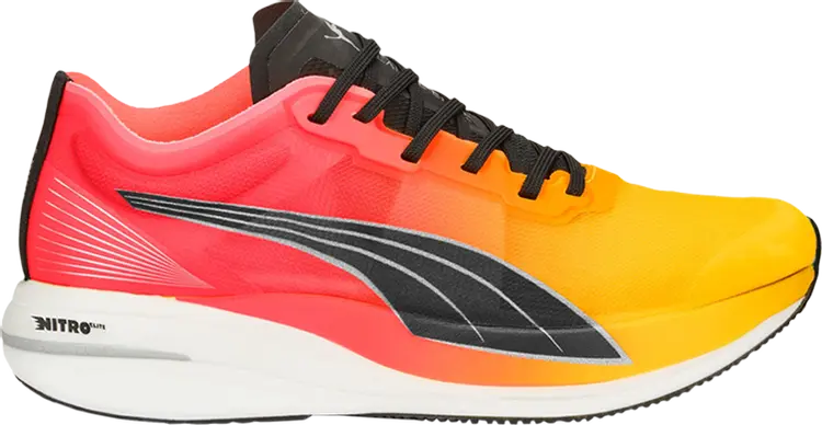 Кроссовки Puma Wmns Deviate Nitro Elite Fireglow, желтый