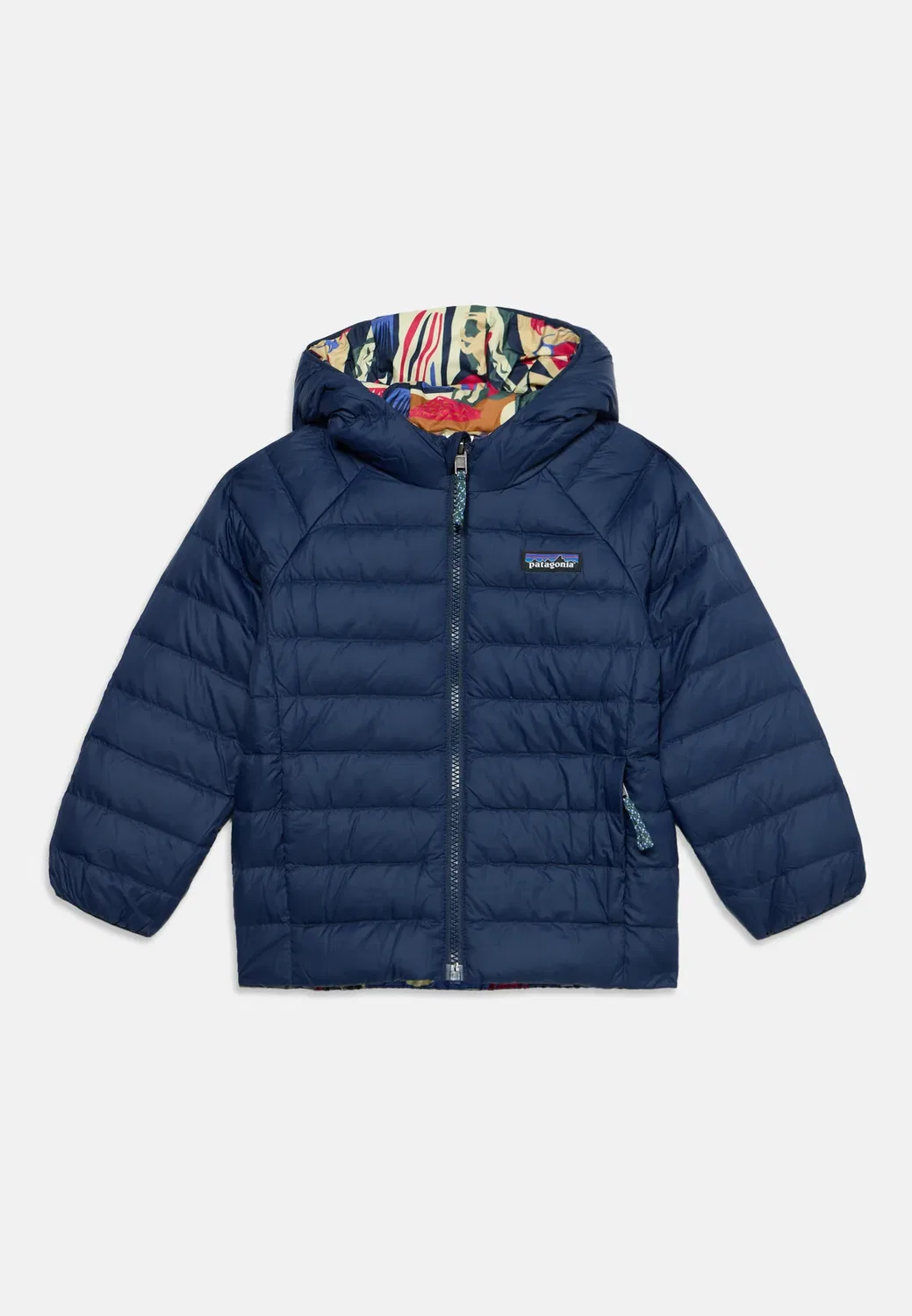 Двусторонняя толстовка с капюшоном, унисекс - пуховая куртка Patagonia, New Navy