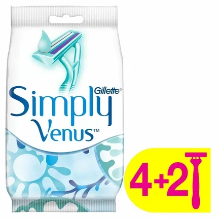 Бритвенные станки одноразовые Gillette Woman Simply Venus 2
