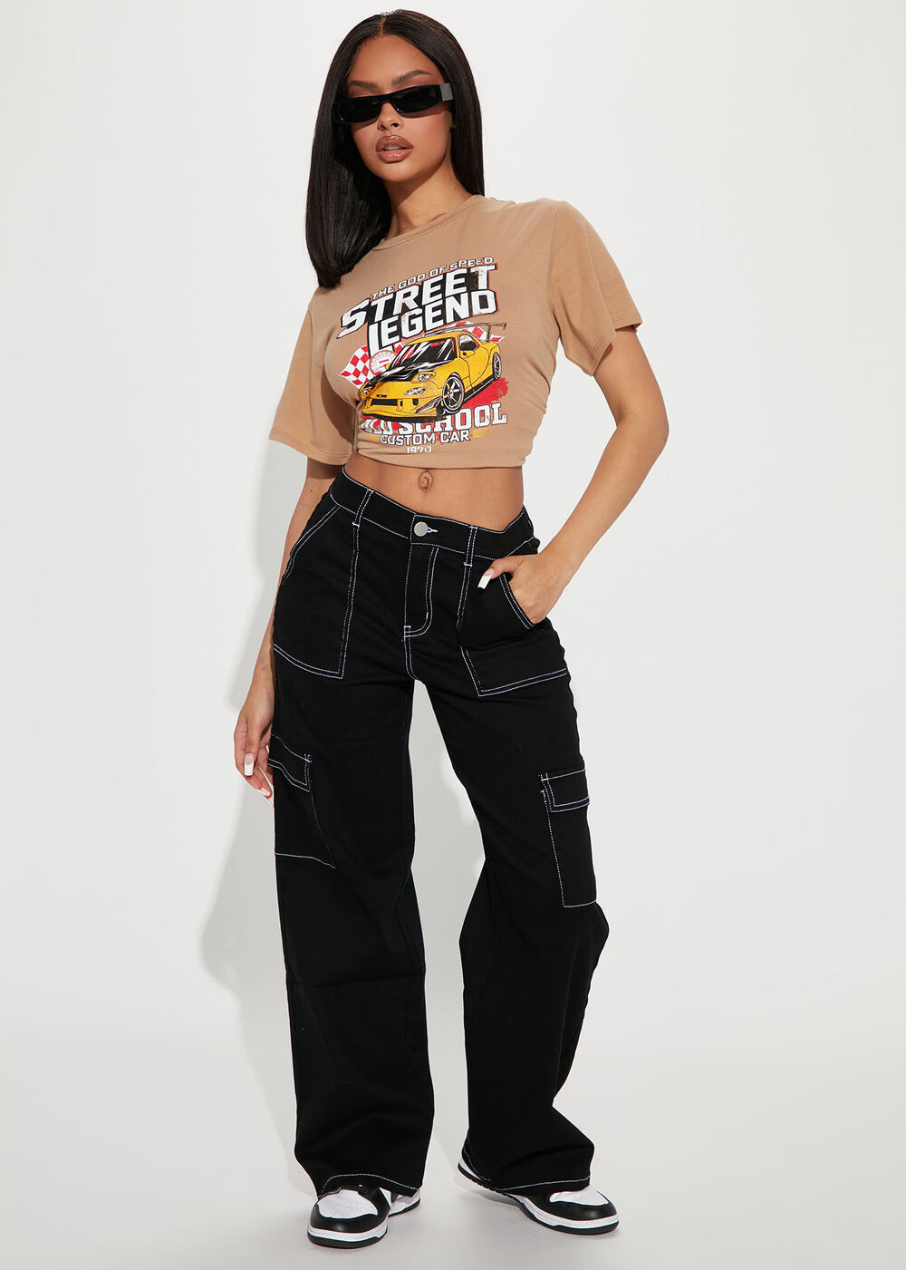 

Джинсы Fashion Nova 68059, черный