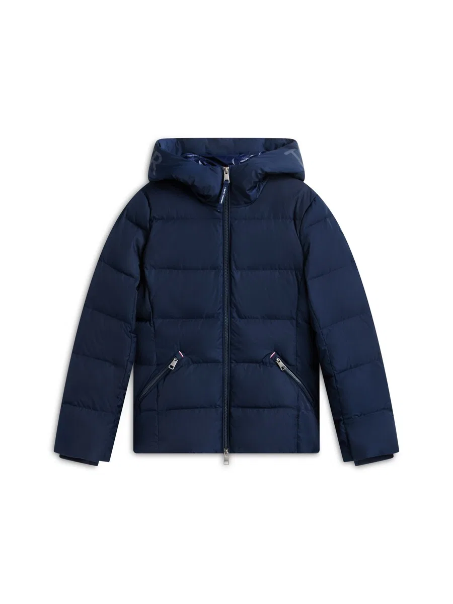 Зимняя куртка TOMMY HILFIGER темно-синего цвета