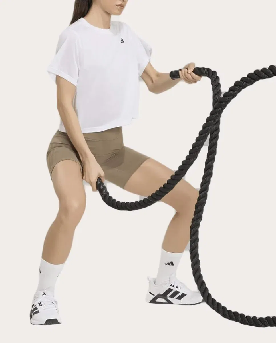 Женская футболка с принтом Graphics adidas, Blanco — фото 3