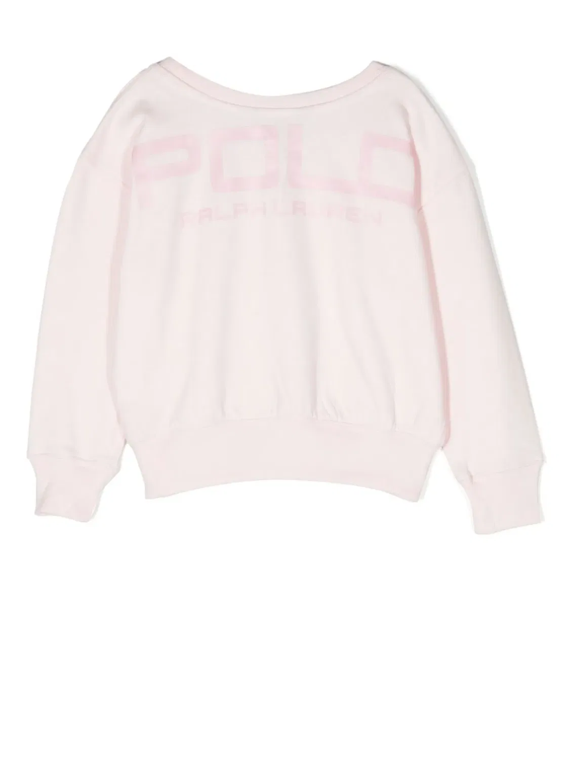 Polo Ralph Lauren Свитшот с логотипом светло-розового цвета — фото 2