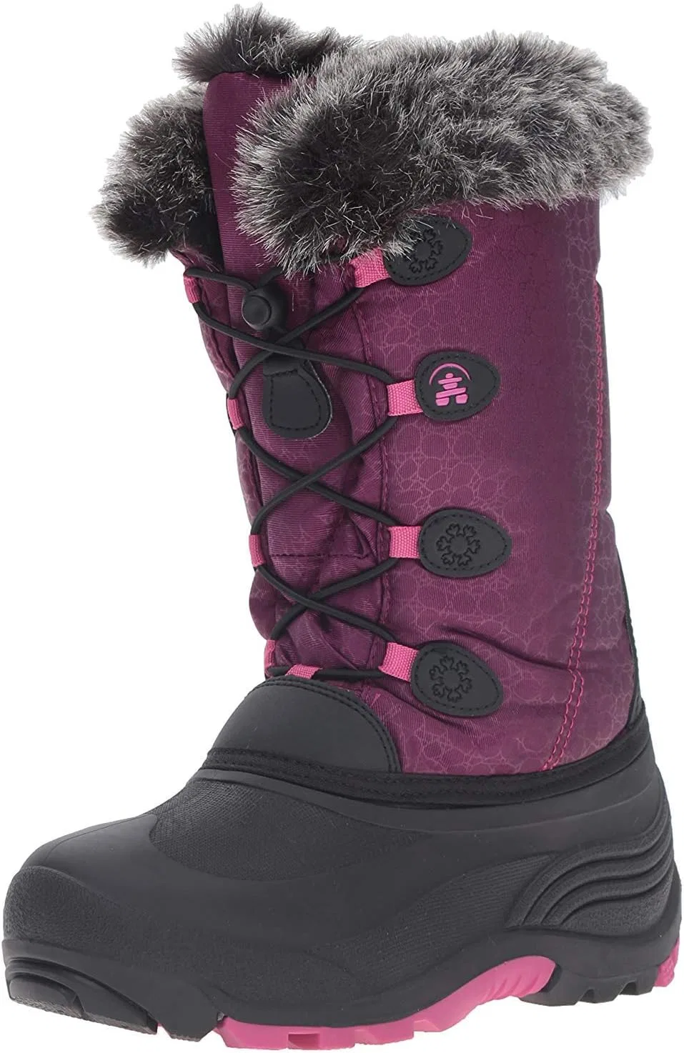 Детские снежные ботинки для девочек Snowgypsy Kamik, Plum
