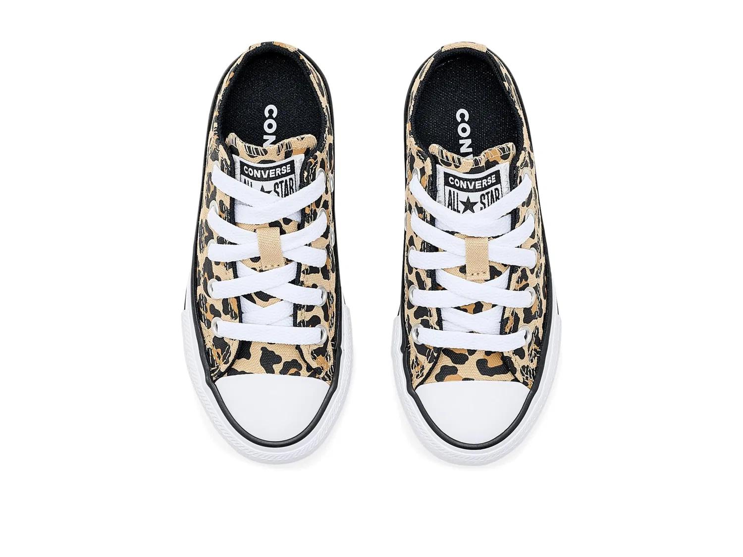Кроссовки Chuck Taylor All Star Ox (для маленьких детей) Converse Kids, Hay Day/Honey Stick/Black — фото 3
