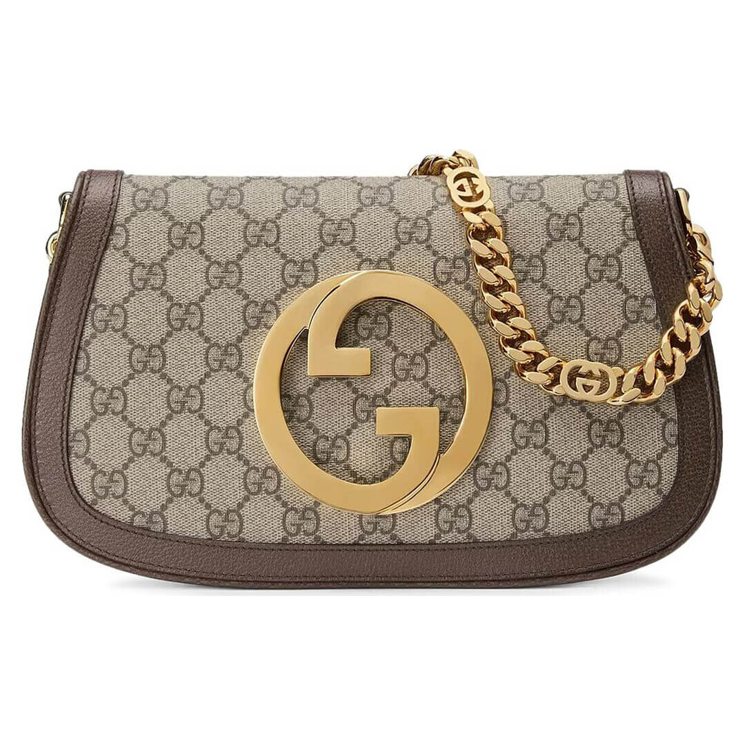 

Сумка Gucci Blondie Shoulder, бежевый/коричневый