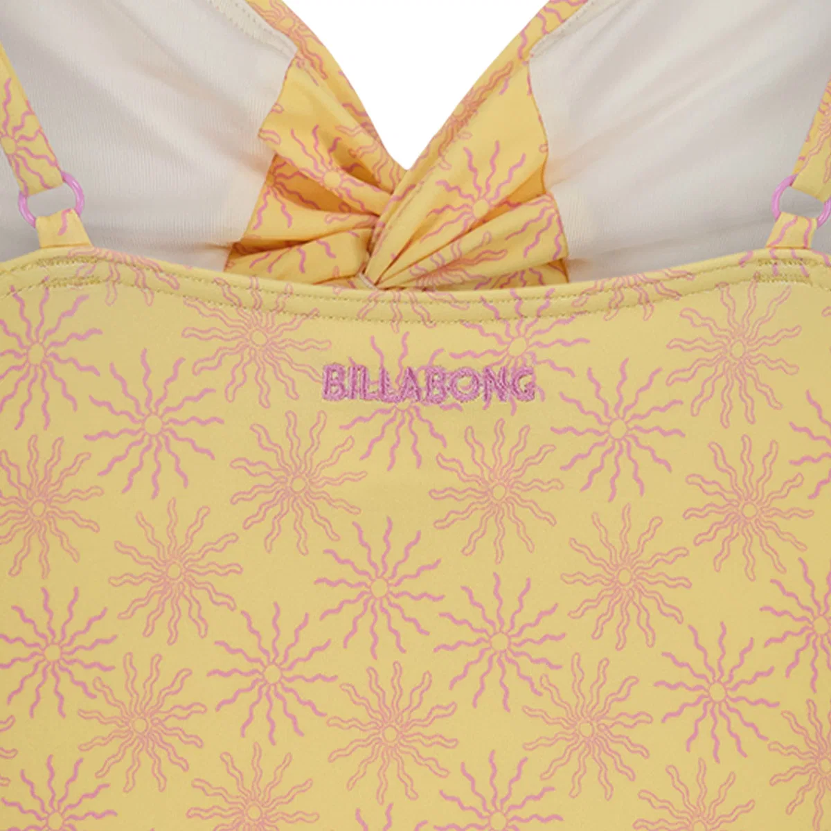 Детский купальник слитный с принтом Sun Sippin Billabong, Fresh Squeezed — фото 3