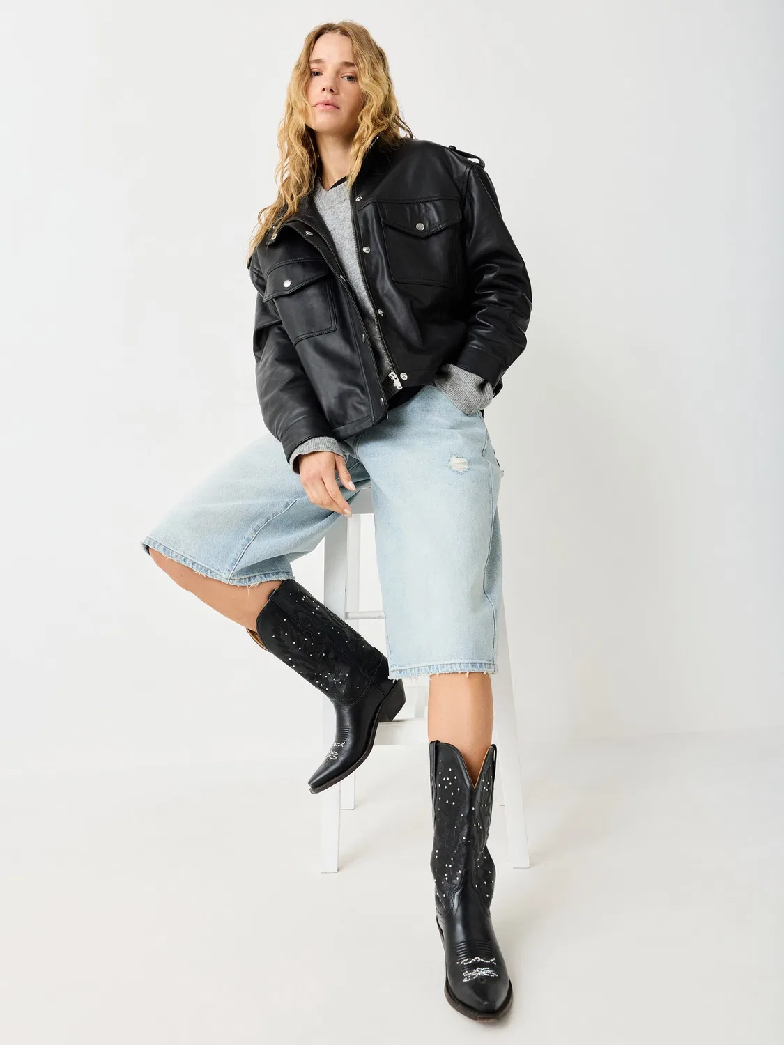Синие мешковатые шорты Levi's — фото 2