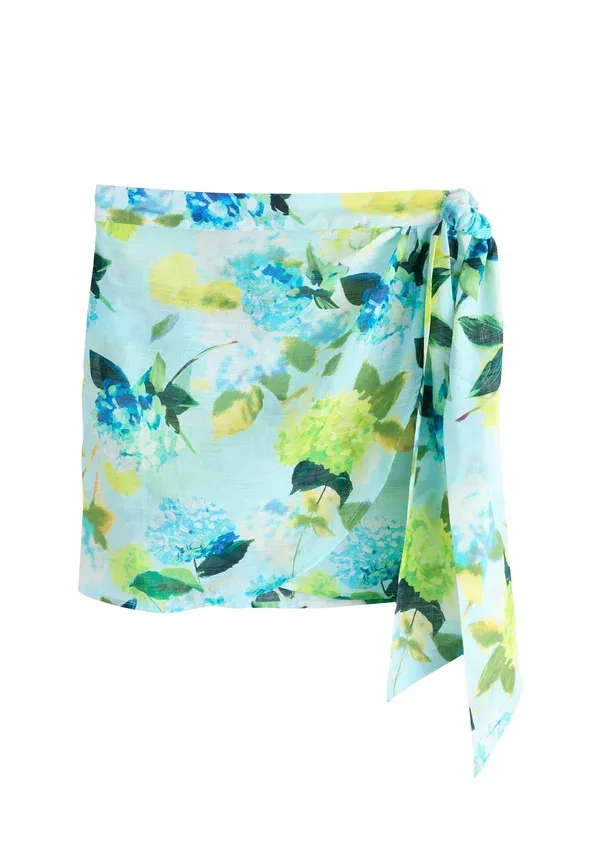 Парео floral Regular fit Next Blue floral, синий — фото 3