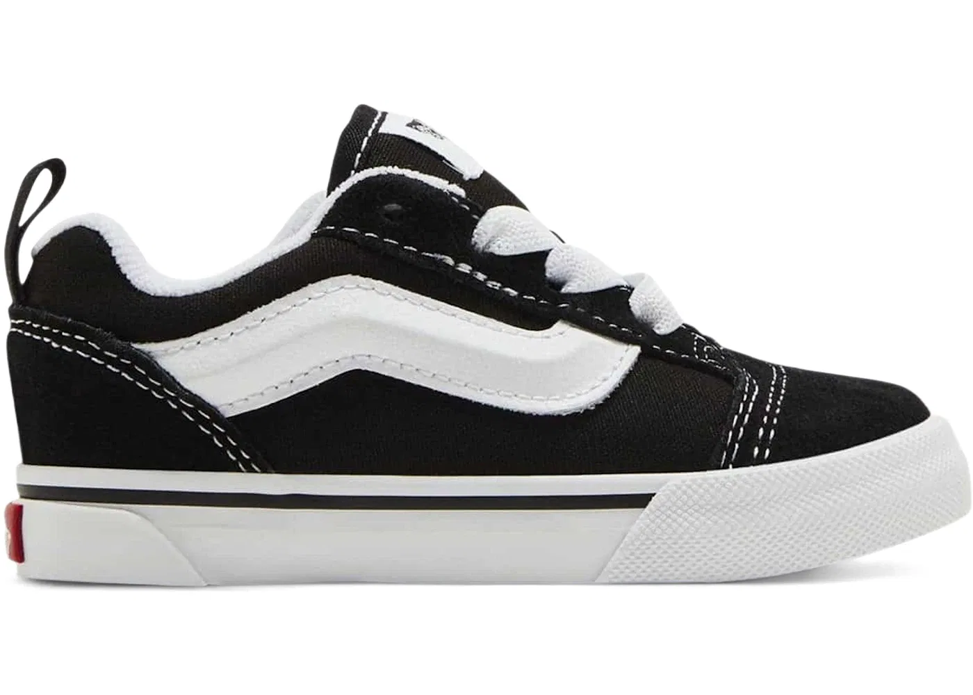 Детские кроссовки Lifestyle Vans Knu Skool, Black/White