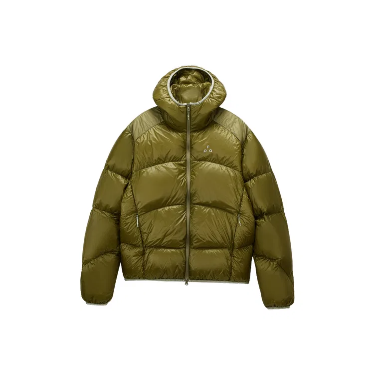 Детская пуховая куртка с капюшоном FPA, Green