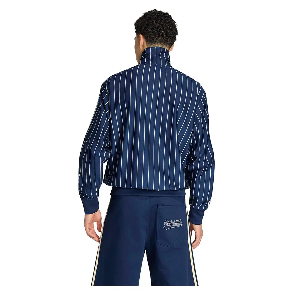 Мужской свитшот с принтом Firebird Pinstripes Adidas Originals, Blue — фото 2