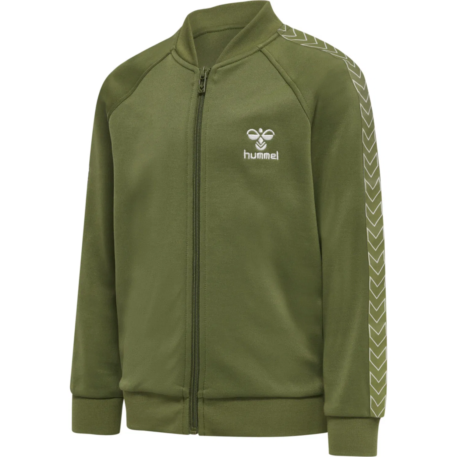 Детская тренировочная куртка hmlTRICK ZIP JACKET Hummel, Olivgrun