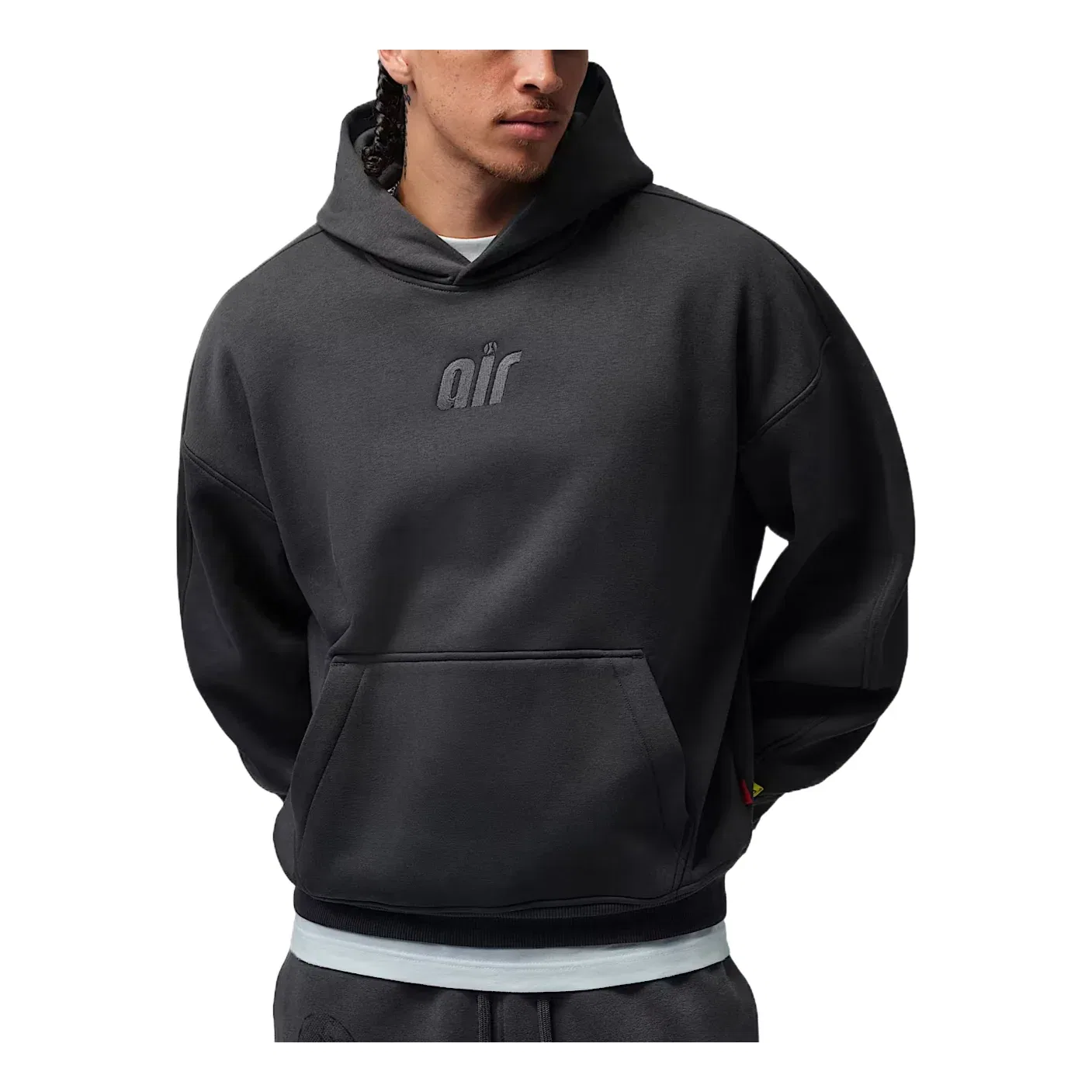 Мужское худи Brooklyn Fleece Oversized Hoodie 'Anthracite' Jordan, Anthracite