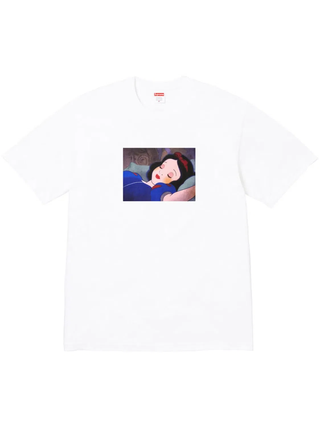 Supreme Футболка Snow White "White"