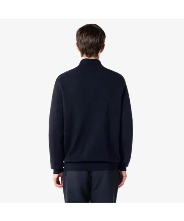 Свитер мужской базовый полузастежка Lacoste — фото 2