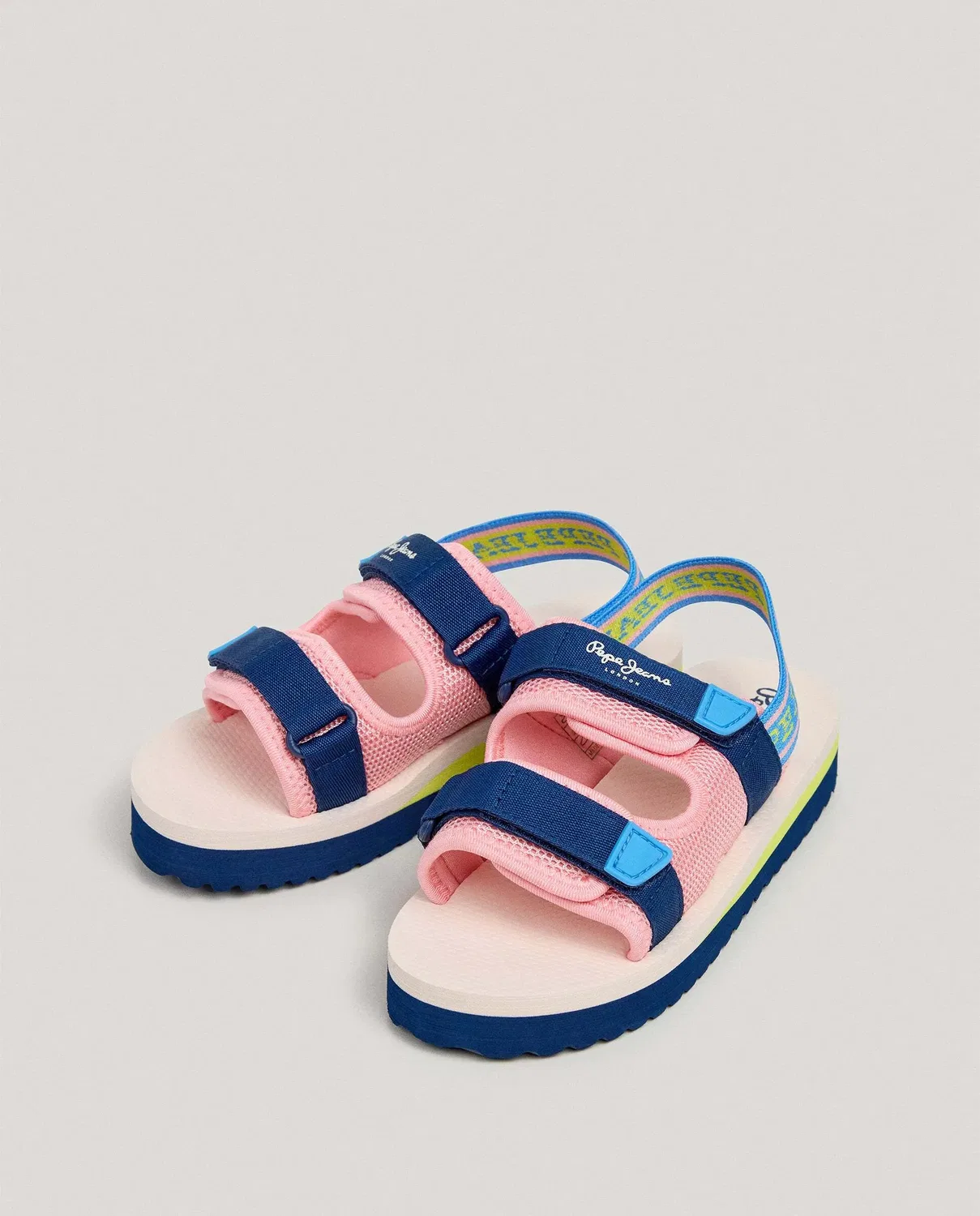 Детские сандалии для девочек с закрытым носком Pepe Jeans, Rosa — фото 2