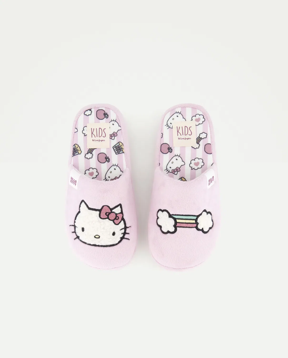 Детские тапочки для девочек с принтом Hello Kitty Kids El Corte Inglés, 282 Malva — фото 4