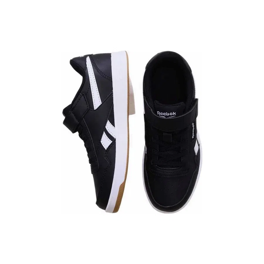 Кроссовки с эластичными шнурками COURT ADVANCE ELASTIC LAC Reebok, Черный — фото 4