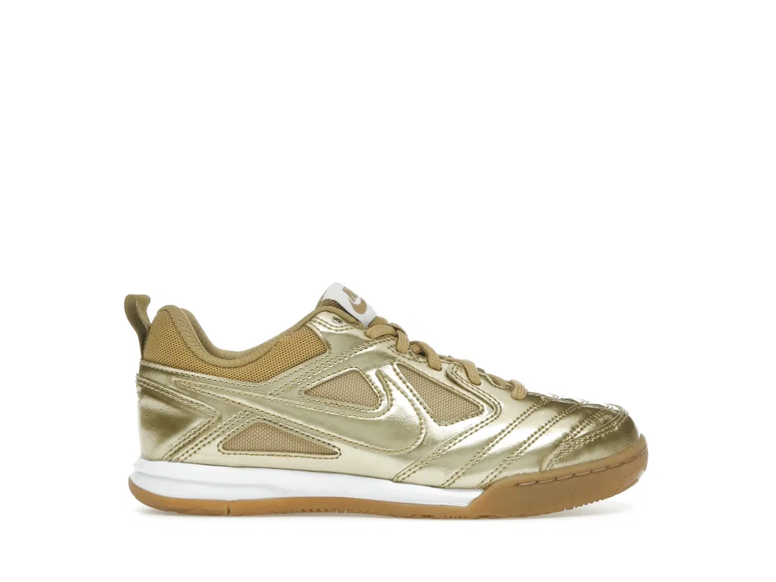 Детские кроссовки Lifestyle Nike Gato LV8, Metallic Gold/White/Gum Light Brown/Metallic Gold