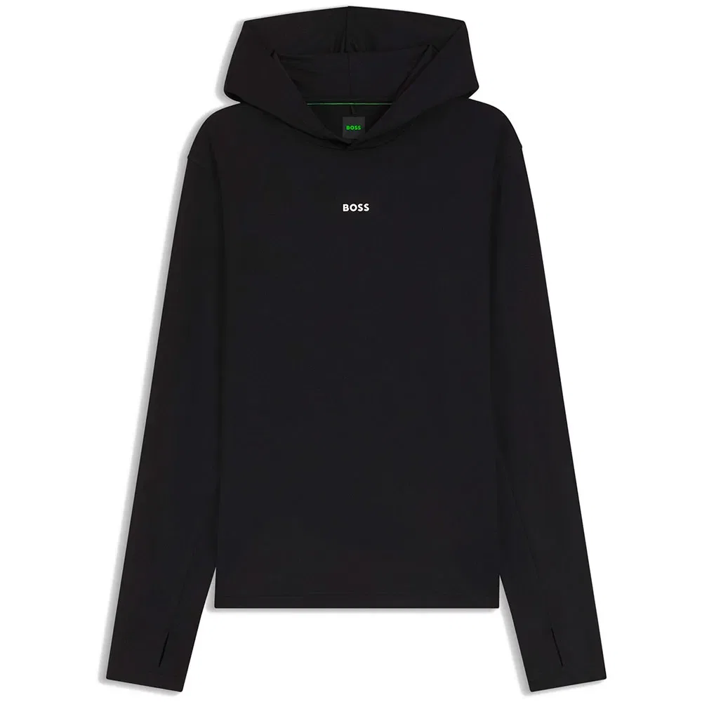 Мужской свитшот с длинным рукавом BOSS Active 10280191, Black