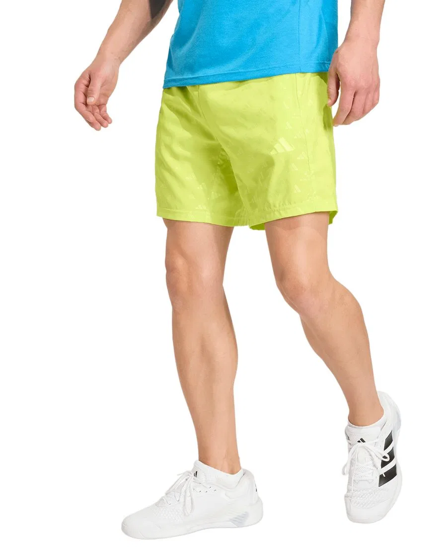 Мужские шорты для тренировок с регулируемым поясом adidas, Semi Solar Yellow