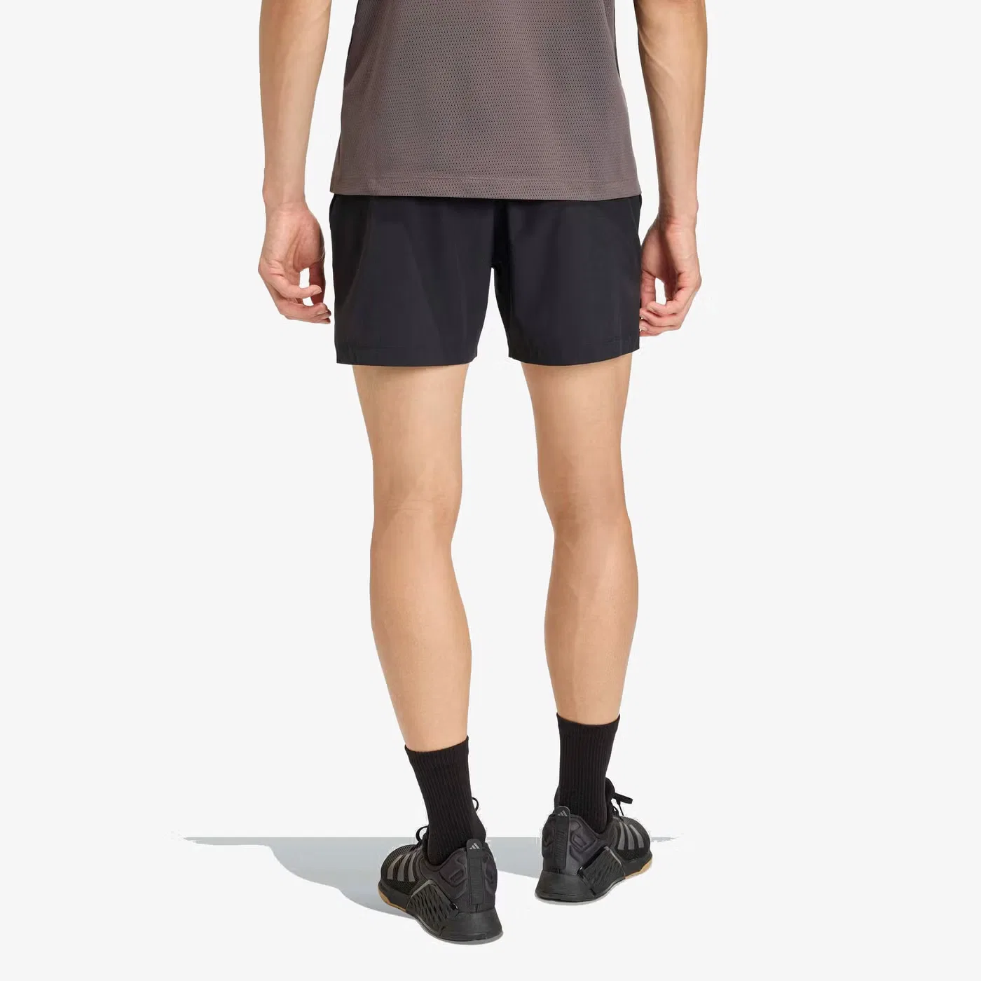 Шорты спортивные с технологией Climacool D4T Essentials Adidas, черный — фото 3