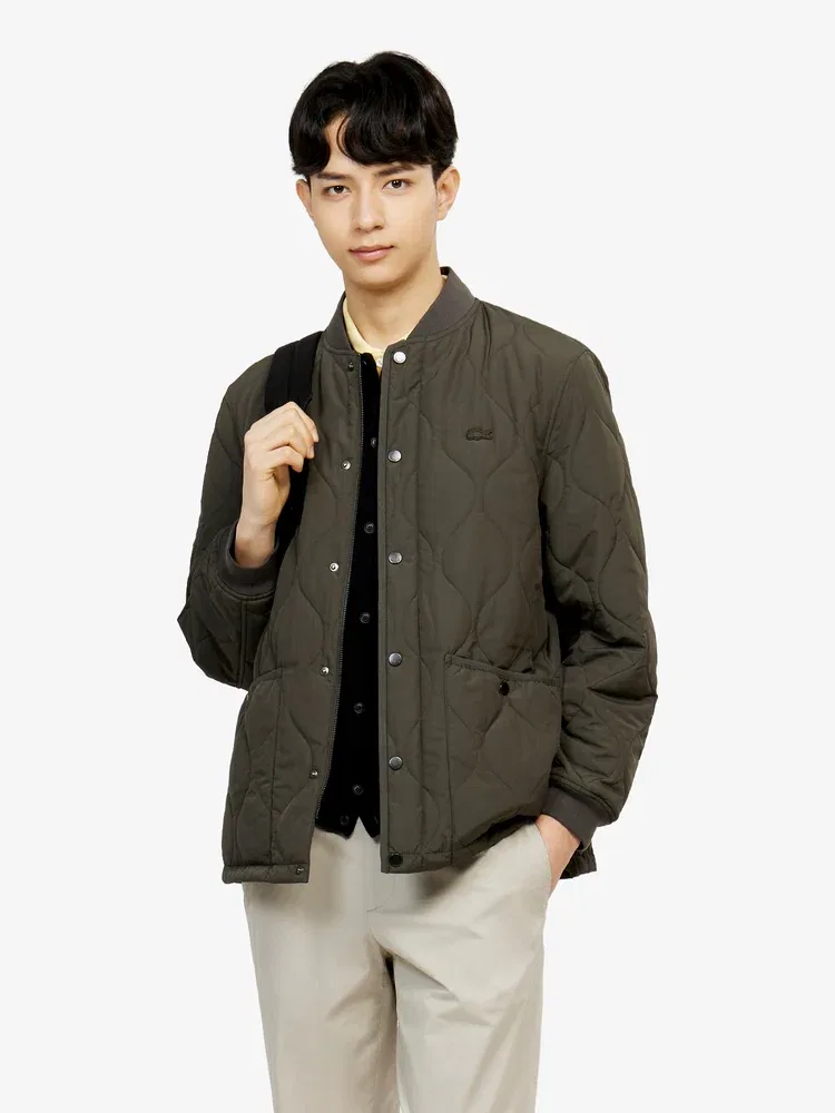 Куртка стеганая Onion Quilting Jacket LACOSTE, Kaki