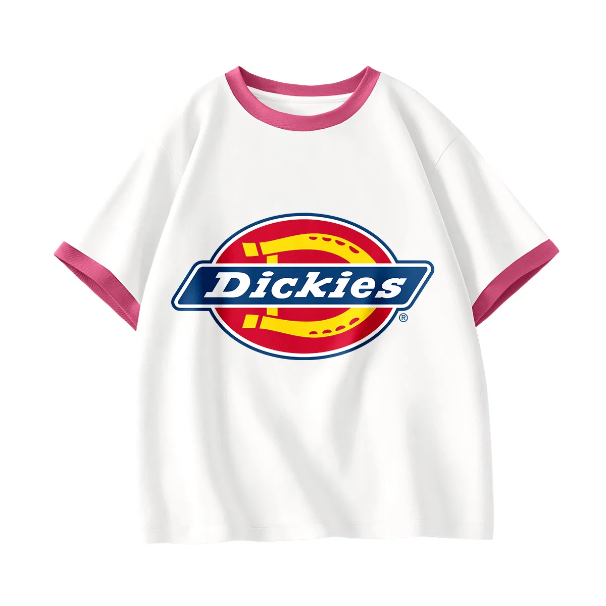 Детская футболка с коротким рукавом Standard Logo White Red Dickies, White Red