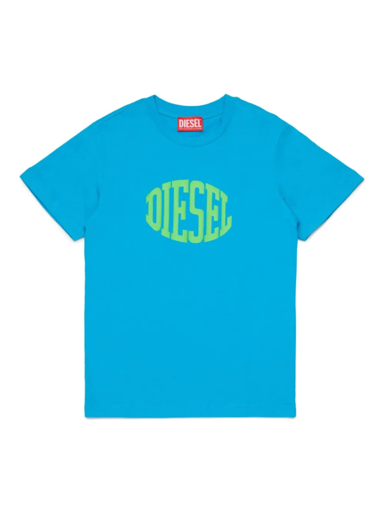 

Diesel Kids футболка с логотипом, синий