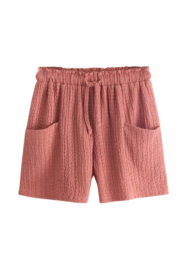 Шорты из полиэстера с эластаном Regular fit - crinkle 3 pack Next, rust cream blue, синий/кремовый — фото 2