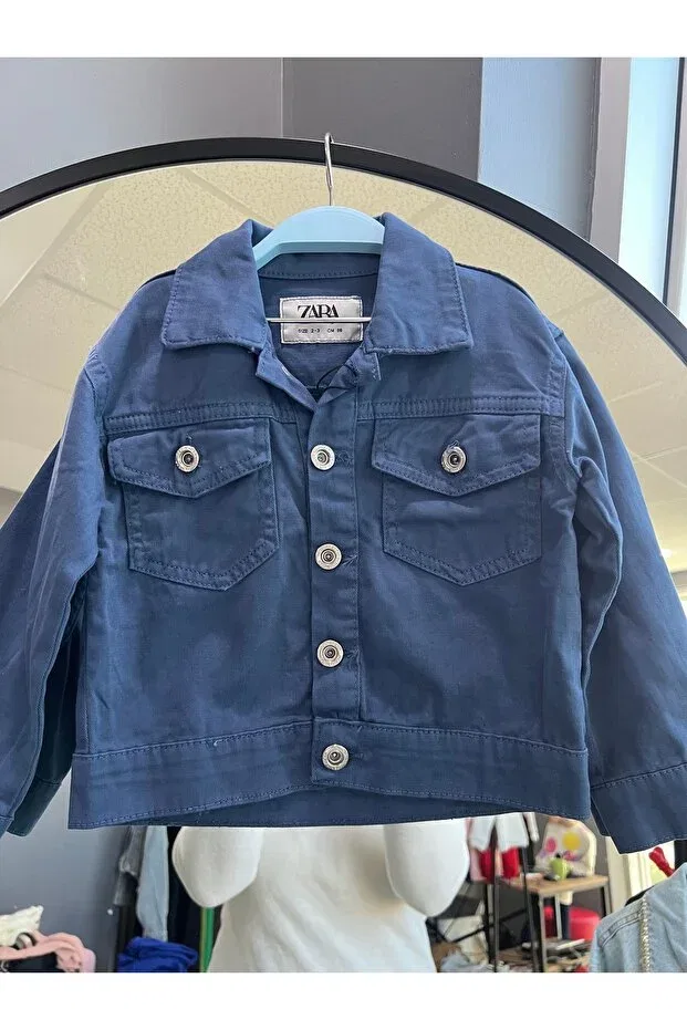 Джинсовая куртка для девочки Alya Butik — фото 3