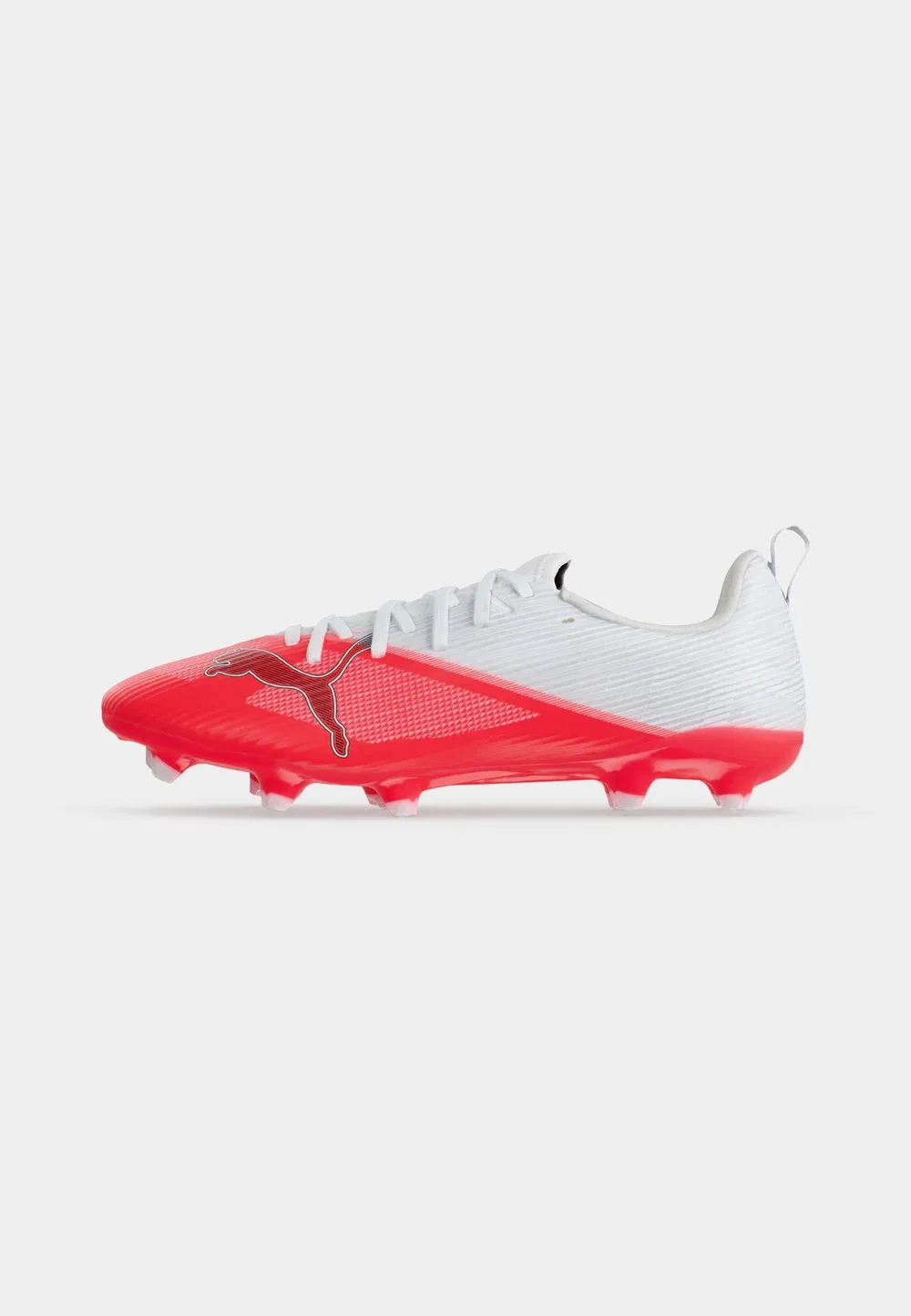 Футбольные бутсы Ultra 7 match fg/ag jr унисекс для искусственной травы Puma, Ultra Red/Black/White — фото 2