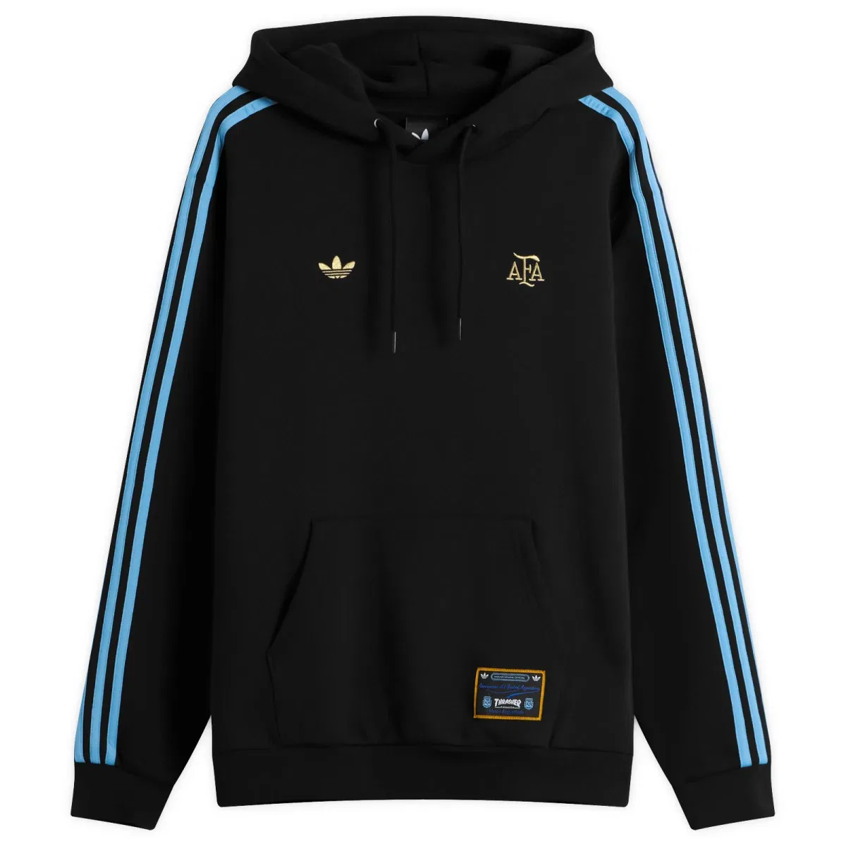 Худи с капюшоном X Thrasher AFA Adidas, Black
