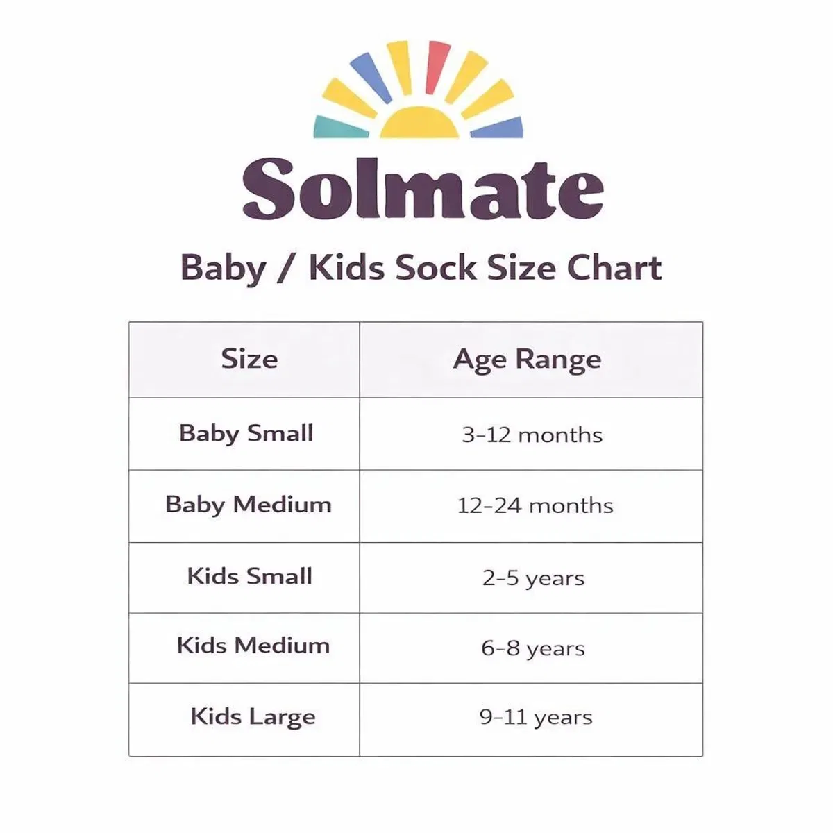 Детские носки для девочек с запасной парой Solmate, Multi — фото 4
