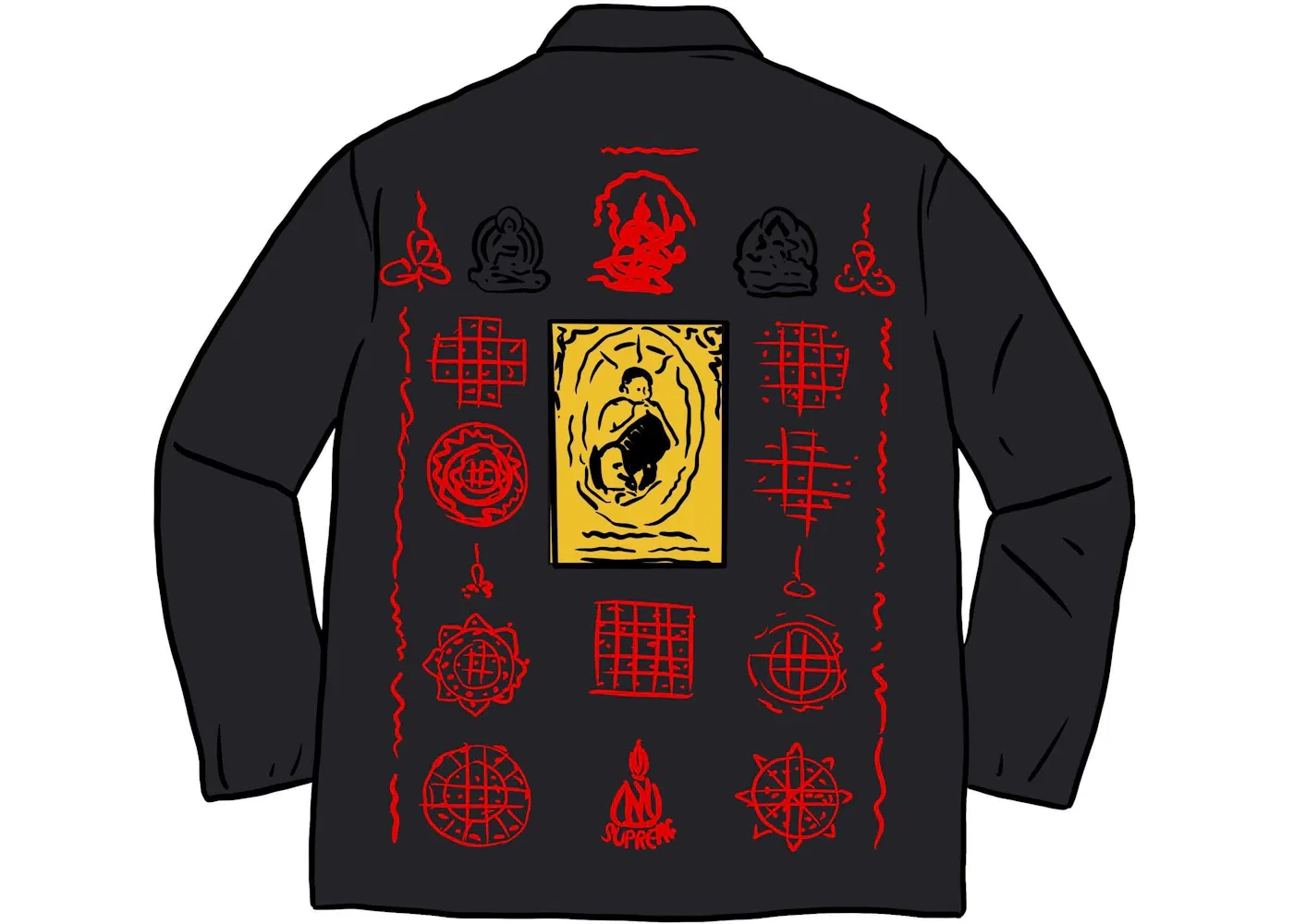 Мужская рубашка из рипстопа Supreme Shirt, Black