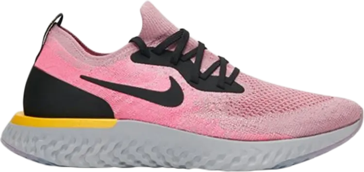 

Кроссовки Nike Epic React Flyknit 'Plum Dust', розовый