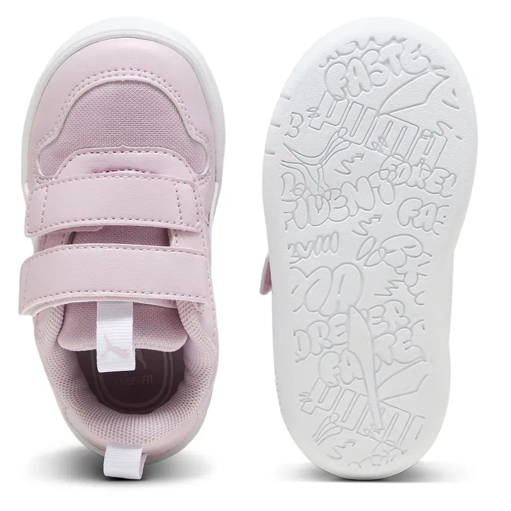 Кроссовки Multiflex Mesh V Puma, розовый — фото 2