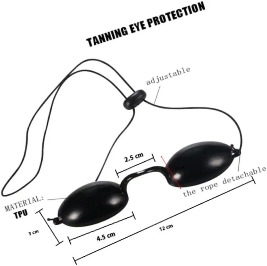 Маска для глаз VALICLUD UV Protection, 12x3x2 см, Black — фото 2